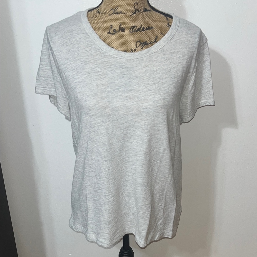 GAP Foreversoft T Light Gray Short Sleeve Tee XL